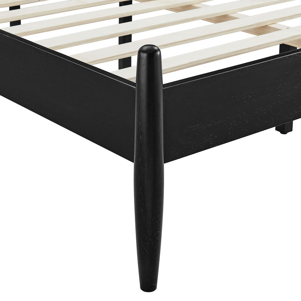 Zane Full Size Spindle Bed Frame - Black