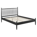 Zane Queen Size Spindle Bed - Black
