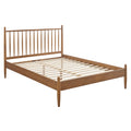 Zane Queen Size Spindle Bed - Walnut