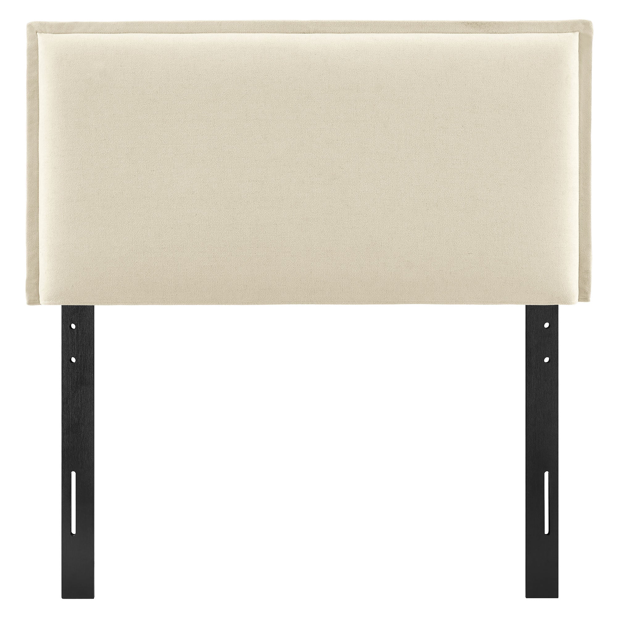 Camille Upholstered Linen Blend Twin Size Headboard