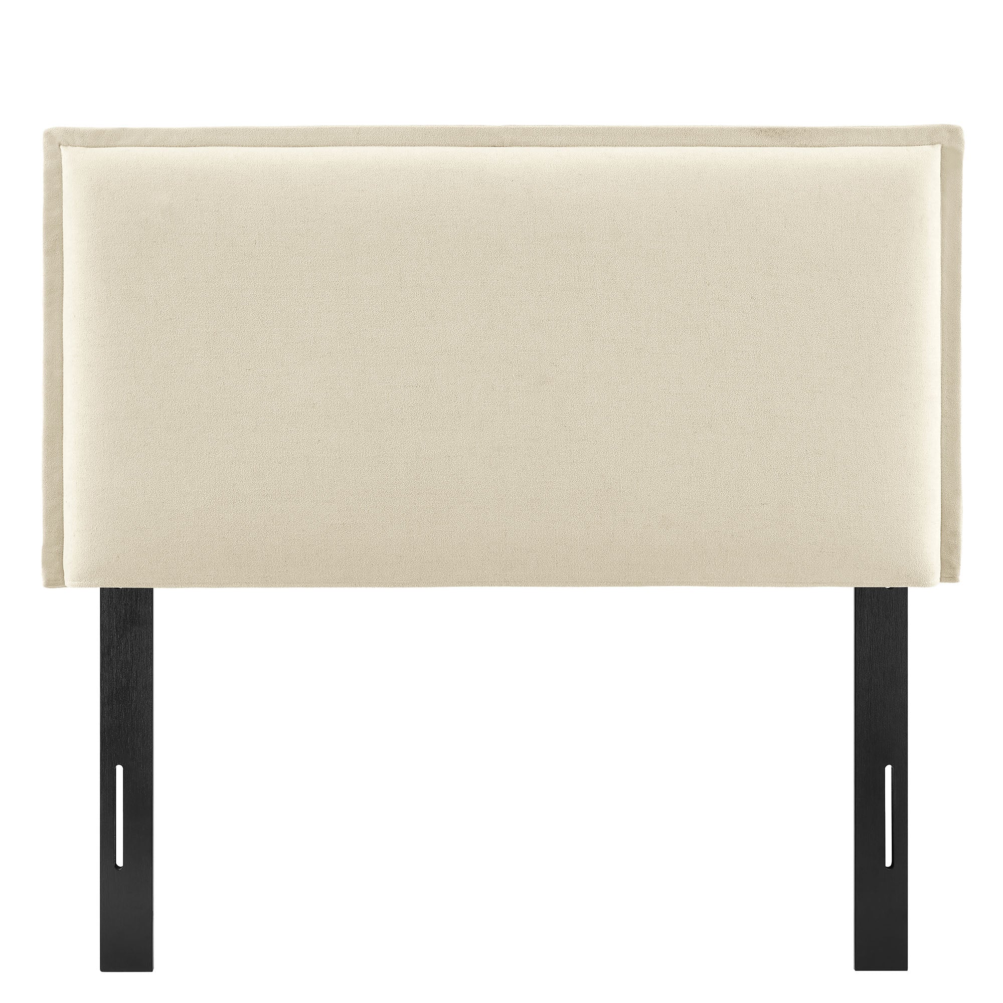 Camille Upholstered Linen Blend Twin Size Headboard