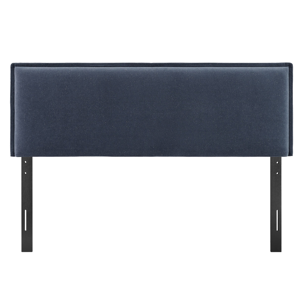 Camille Upholstered Linen Blend Full Size Headboard - Denim