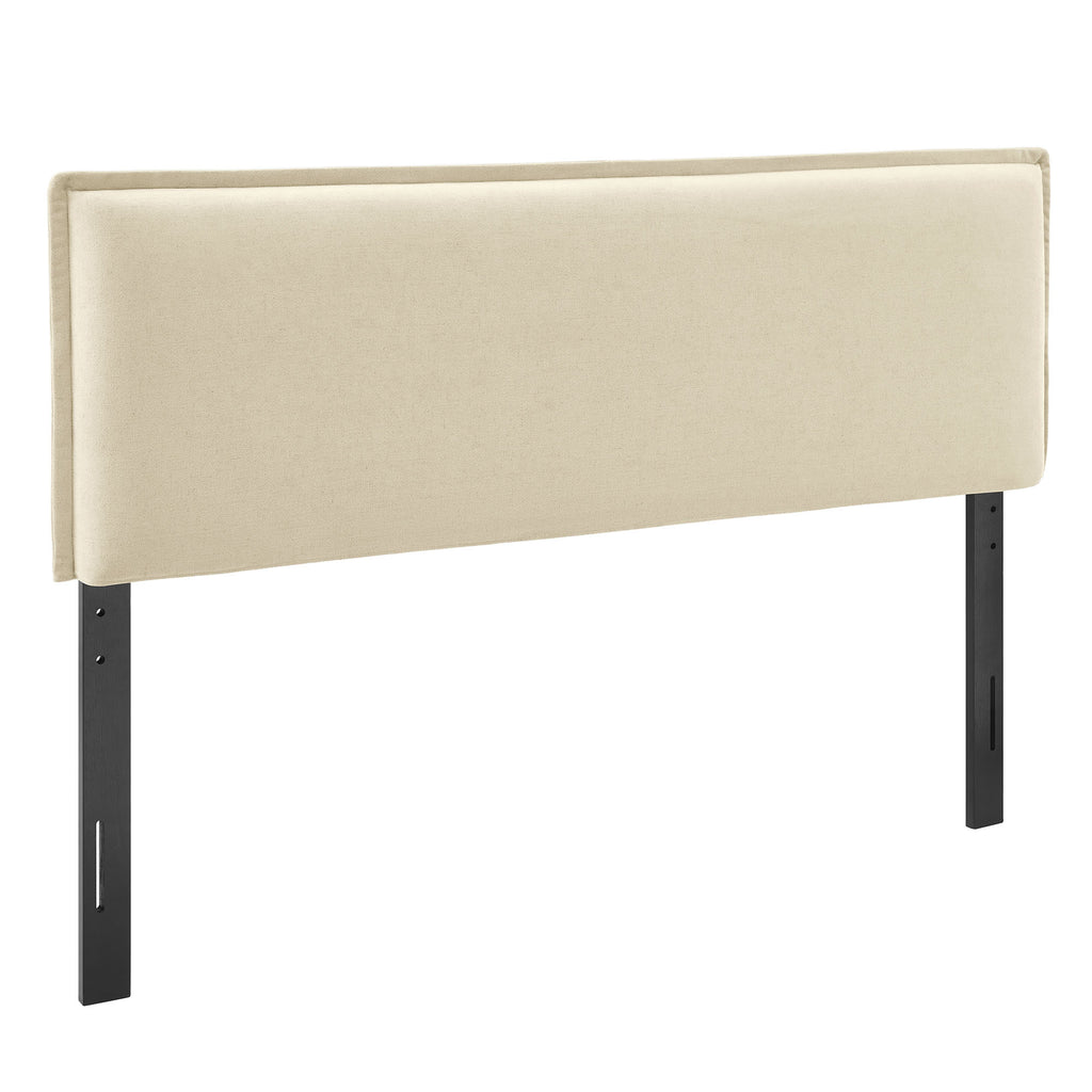Camille Upholstered Linen Blend Full Size Headboard