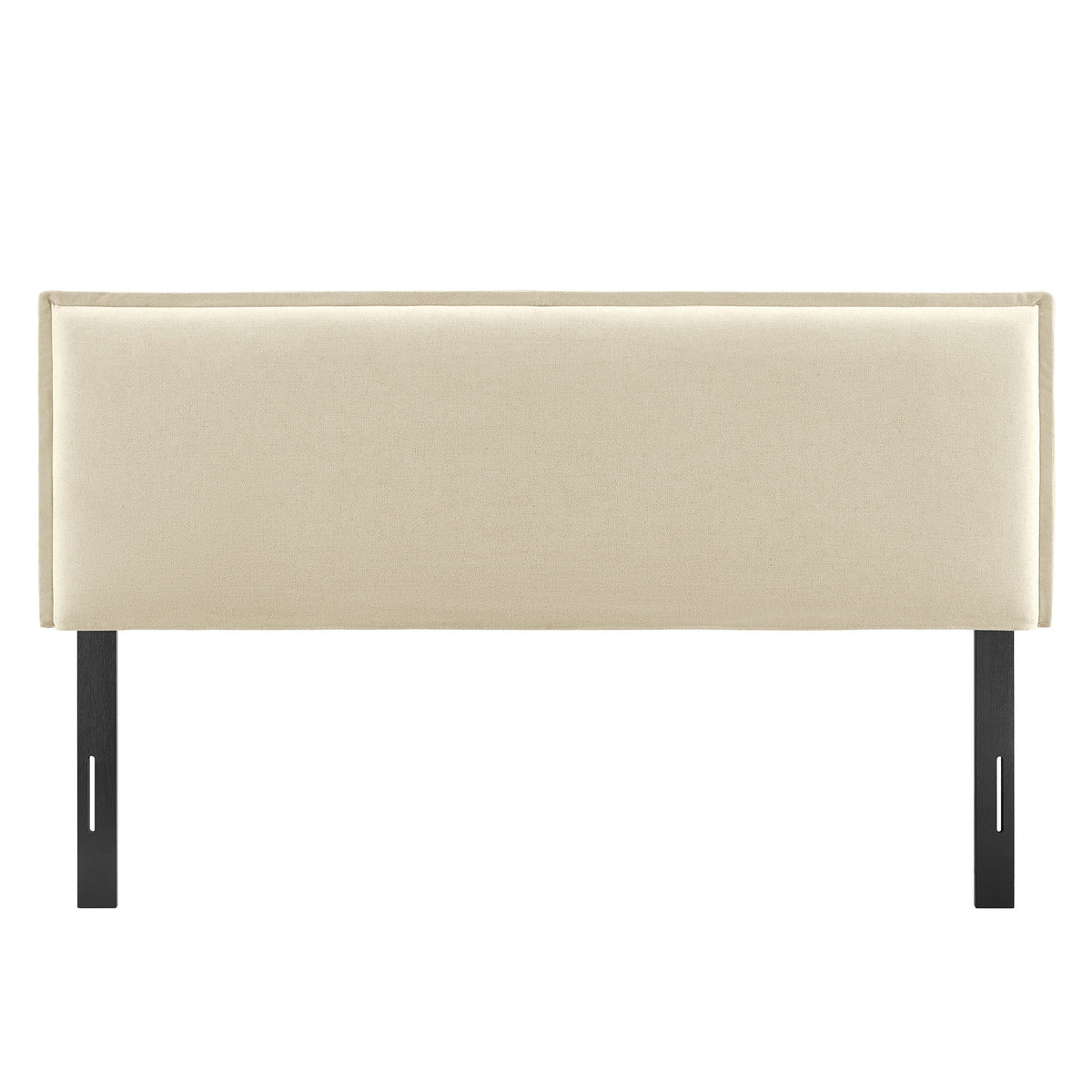 Camille Upholstered Linen Blend Full Size Headboard