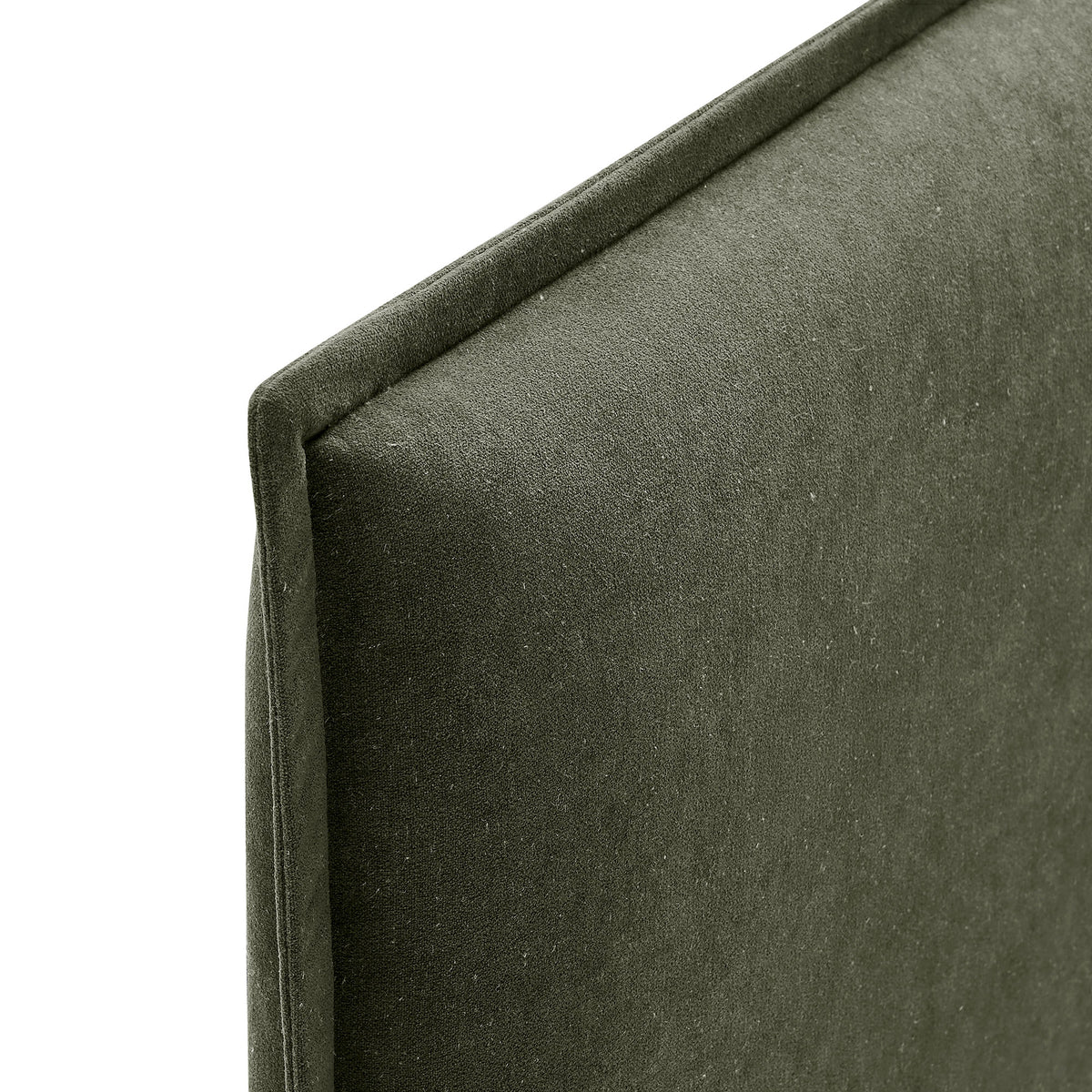 Camille Upholstered Linen Blend Full Size Headboard - Sage