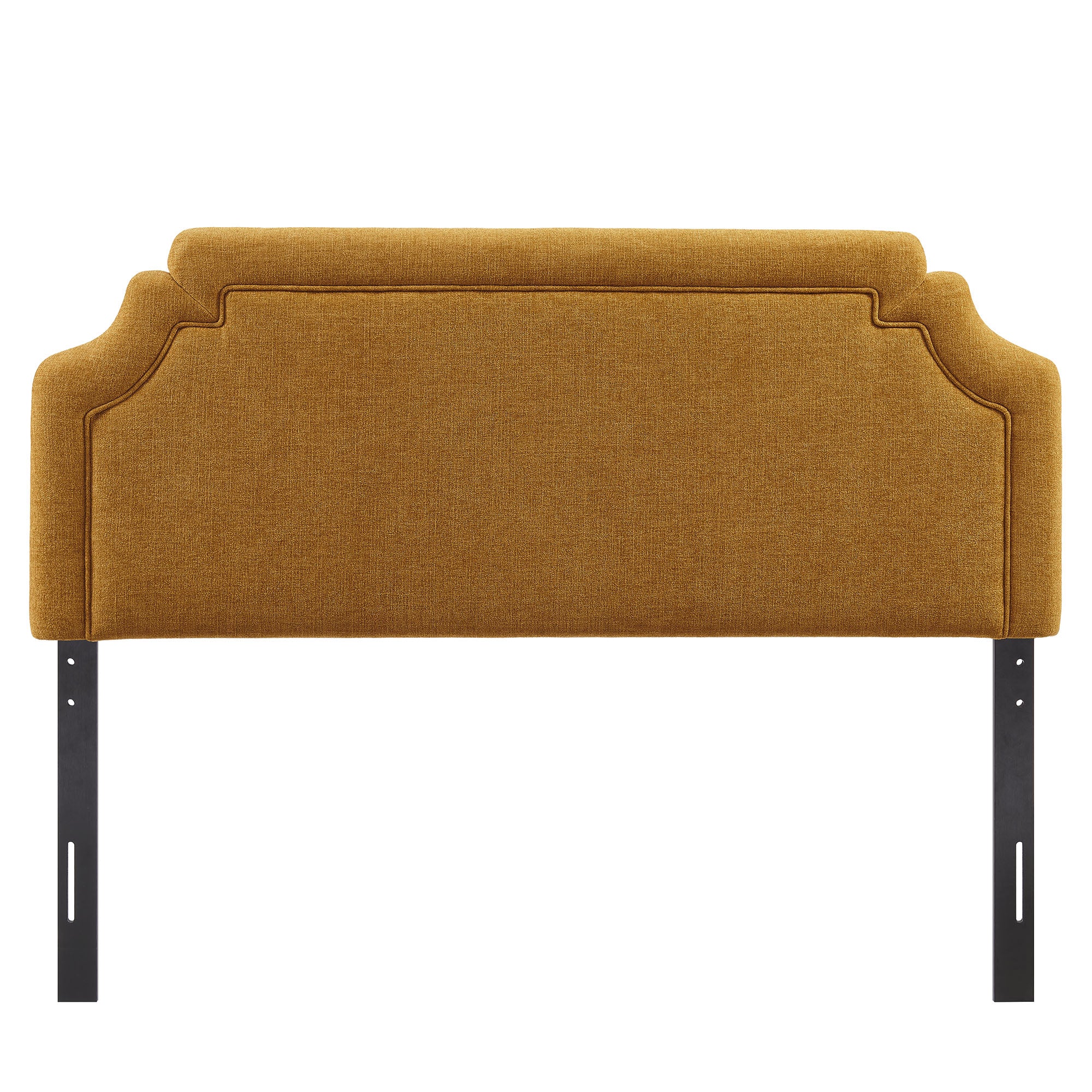 Magnolia Upholstered Fabric Full Size Headboard - Copper