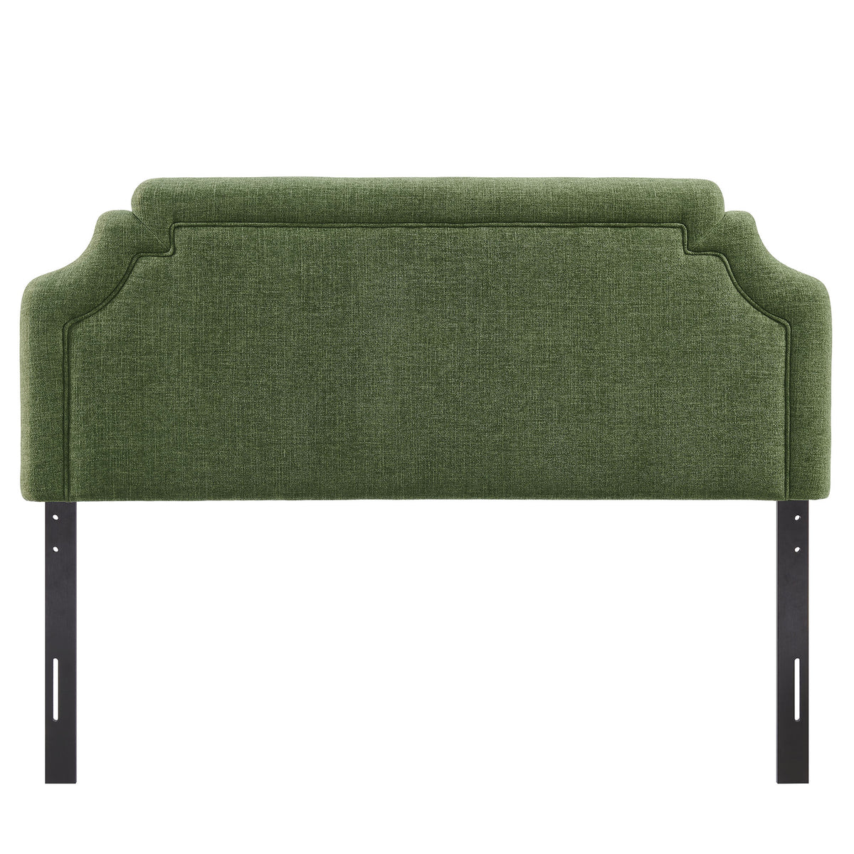 Magnolia Upholstered Fabric Full Size Headboard - Foliage