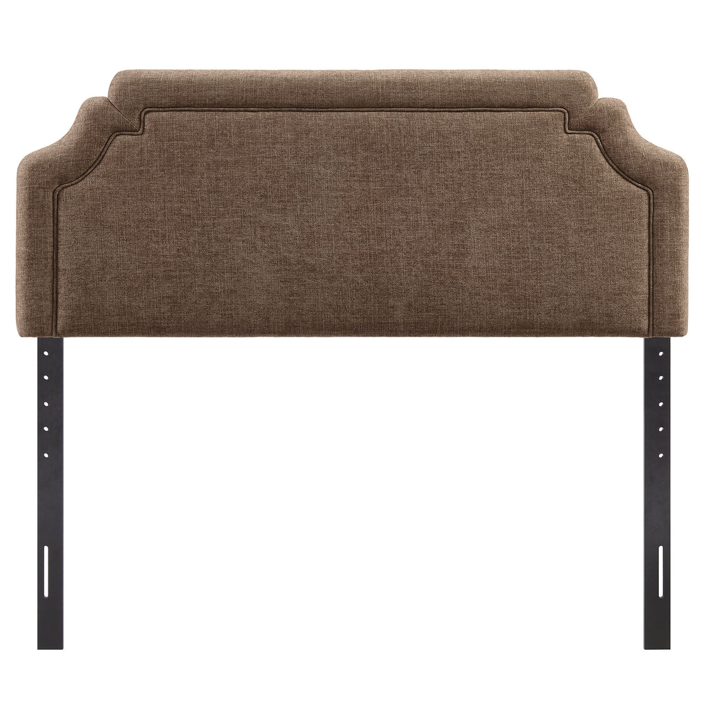 Magnolia Upholstered Fabric Full Size Headboard - Mocha