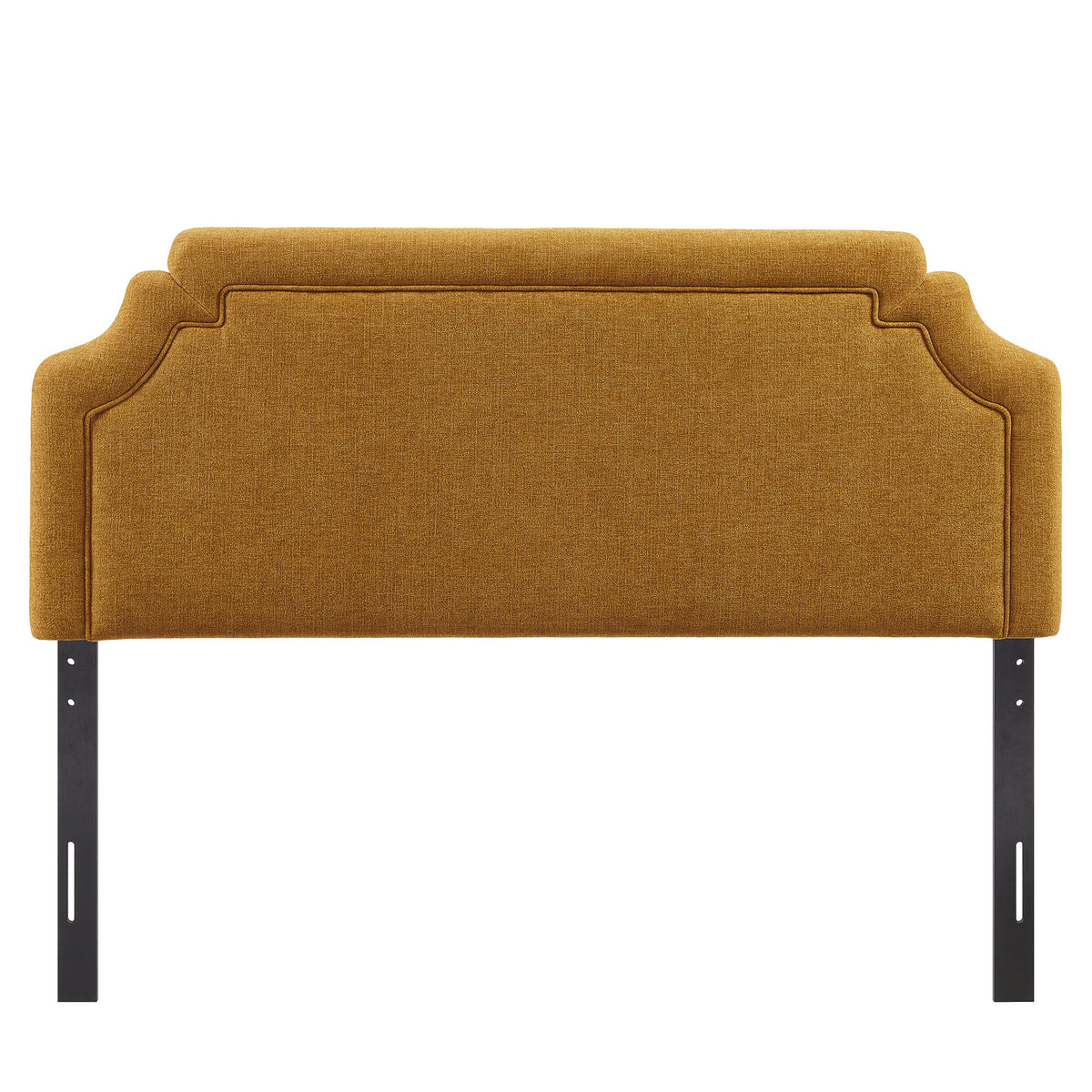 Magnolia Upholstered Fabric King Size Headboard - Copper