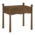 Darcy Wood Nightstand or Side Table - Walnut