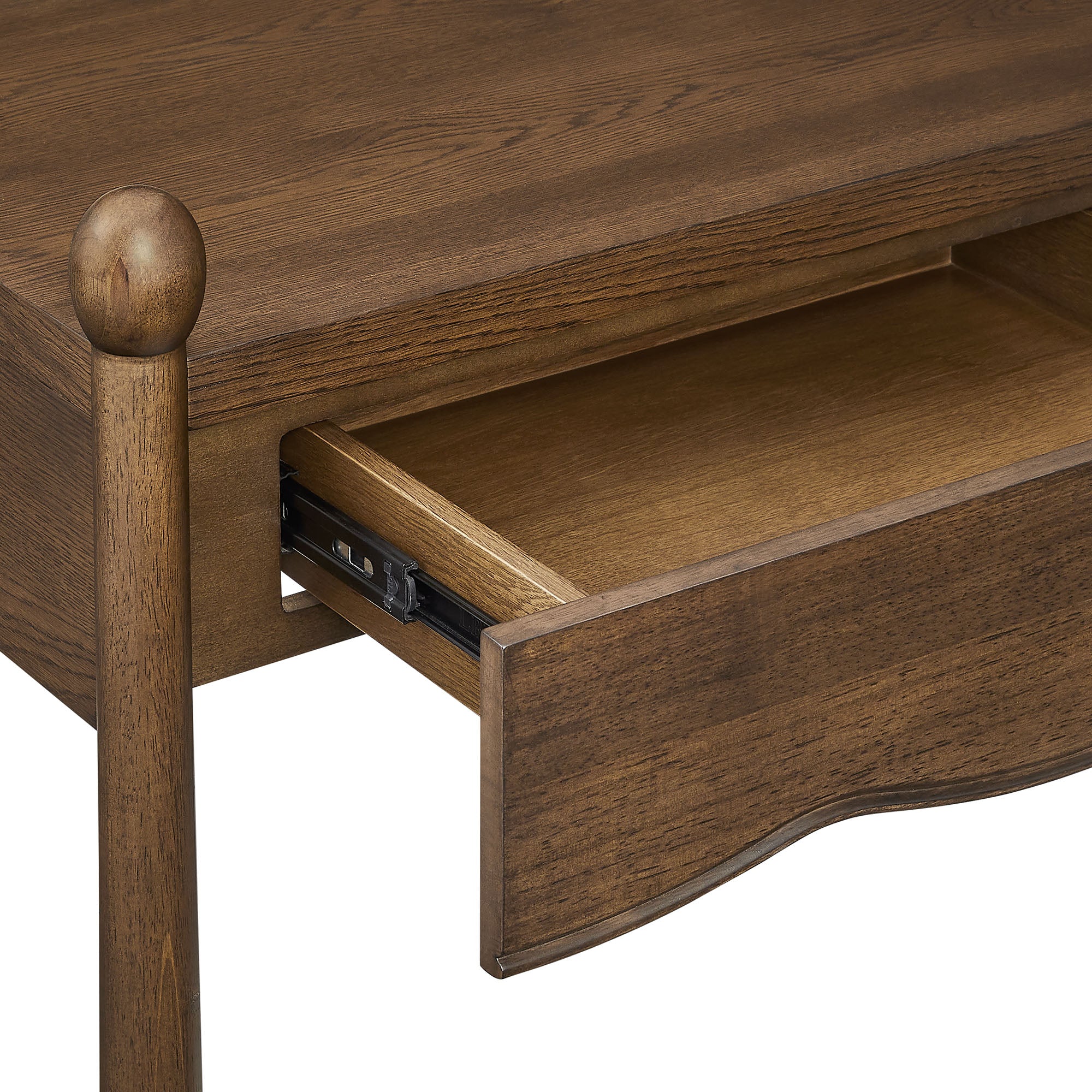 Darcy Wood Nightstand or Side Table - Walnut