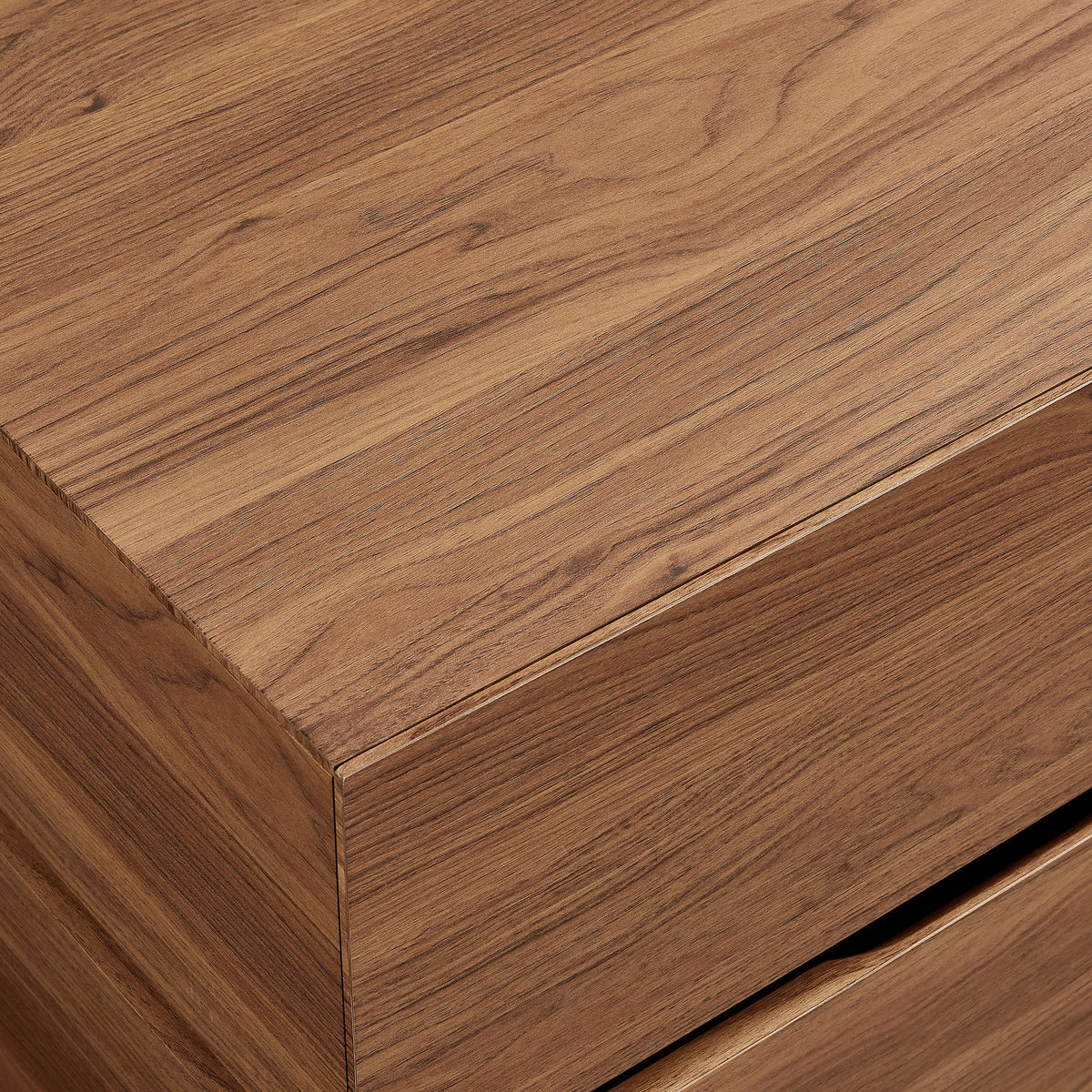 Koval Floating Pedestal 2-Drawer Nightstand - Walnut