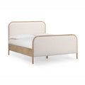 Hatia Basketweave Panel Bed — Natural Queen