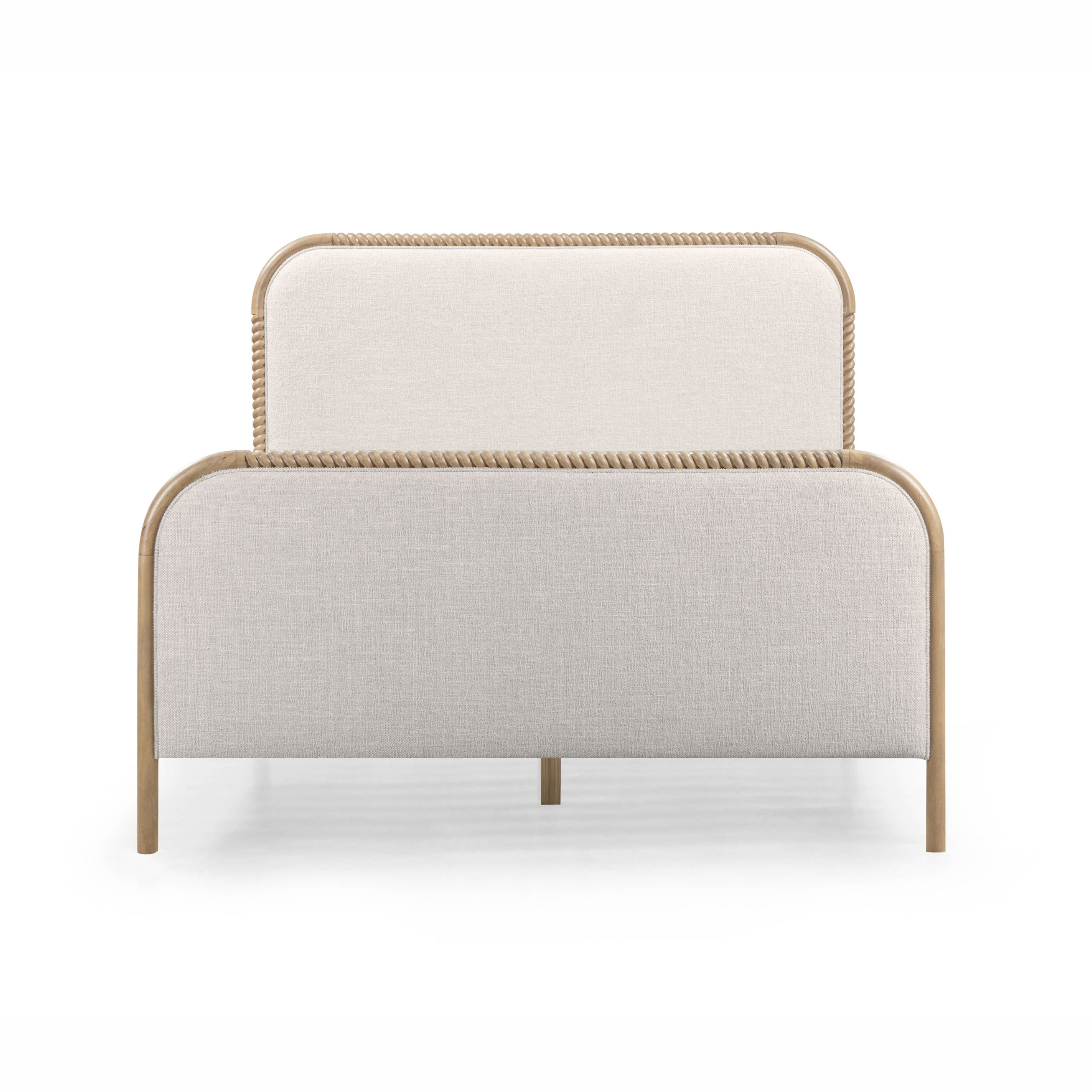Hatia Basketweave Panel Bed