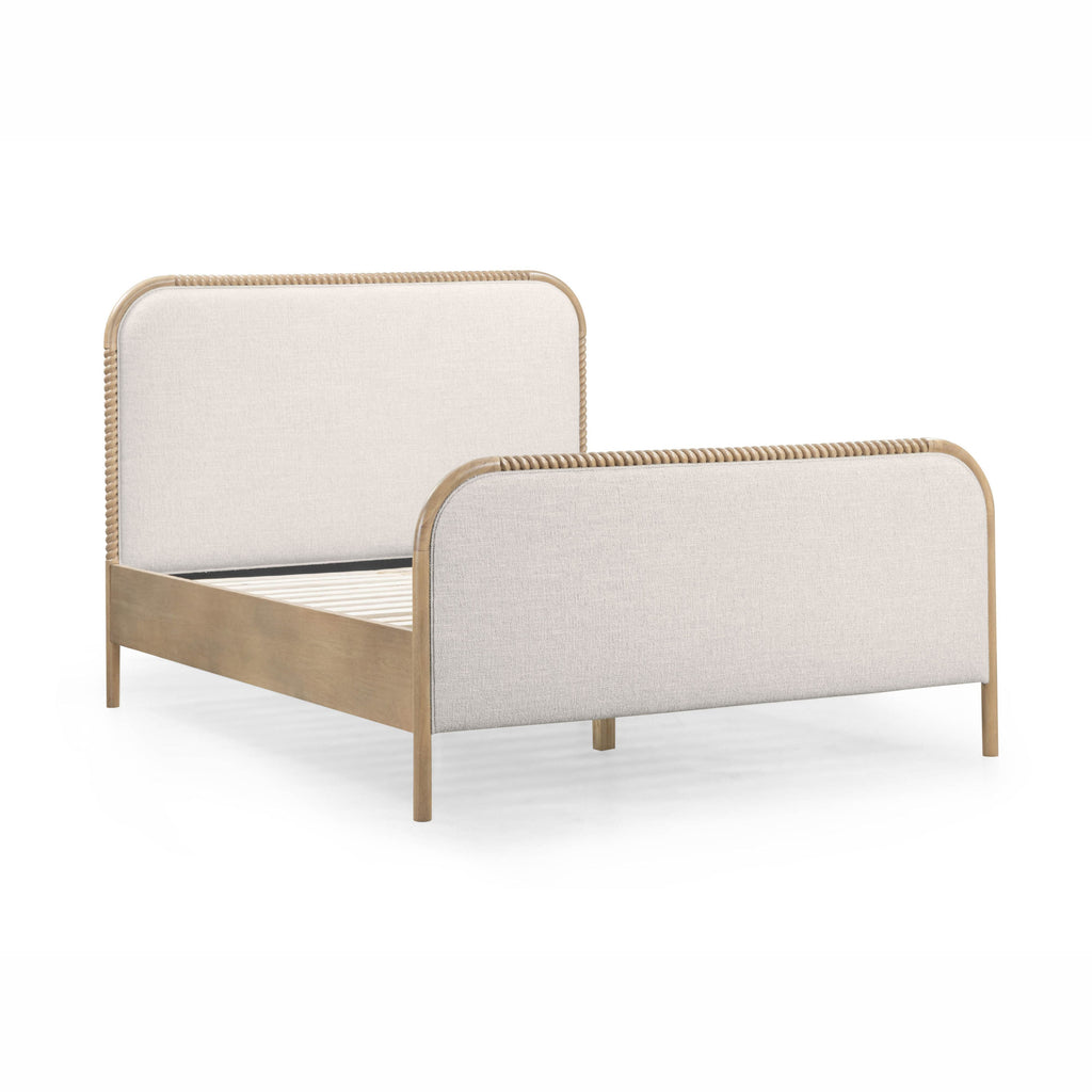 Hatia Basketweave Panel Bed