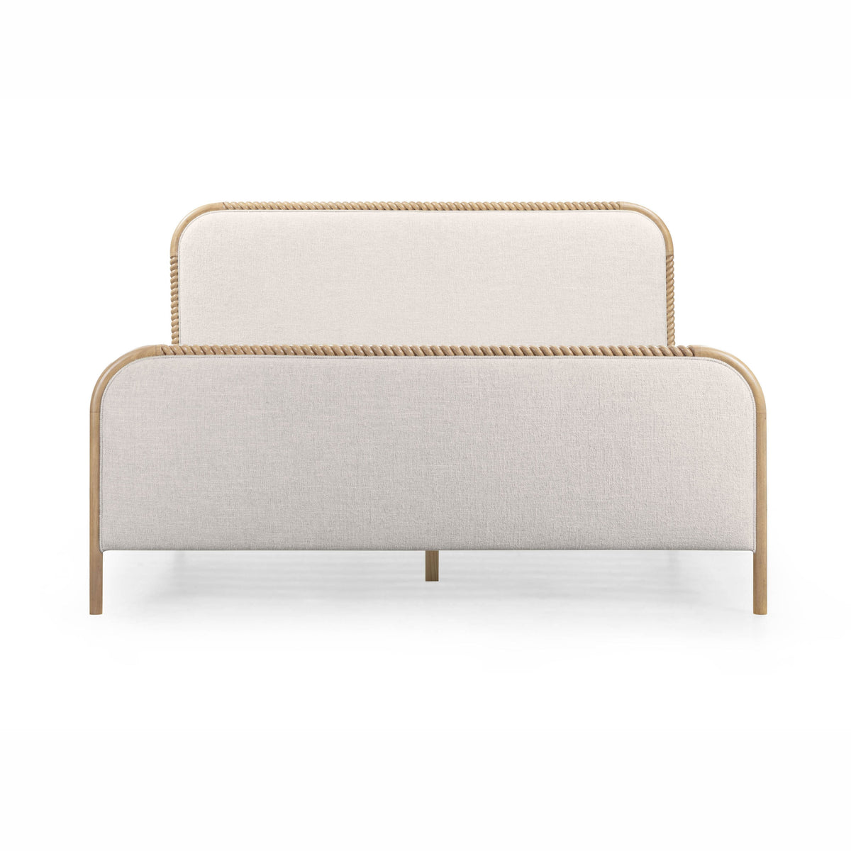 Hatia Basketweave Panel Bed