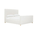 Bristol Park Ivory Contract-Grade Fabric Upholstered Bed