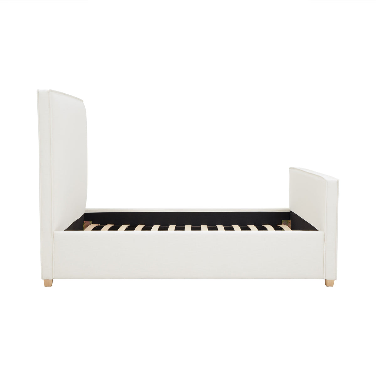 Bristol Park Ivory Contract-Grade Fabric Upholstered Bed