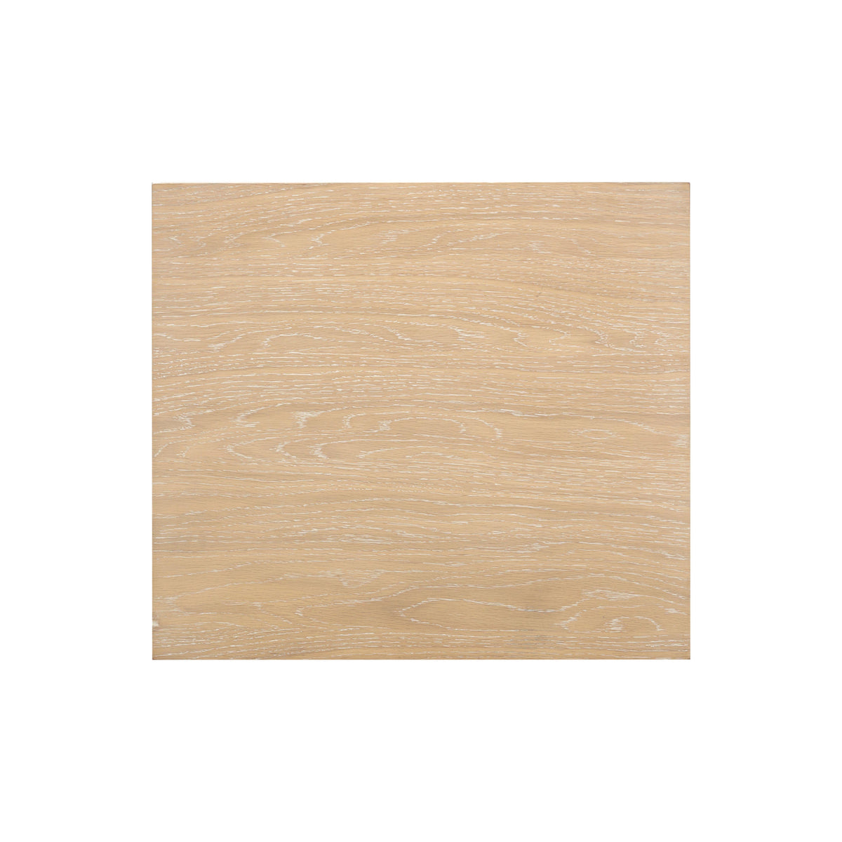 Bristol Park 20" Whitewashed Oak Wood 2-Drawer Nightstand