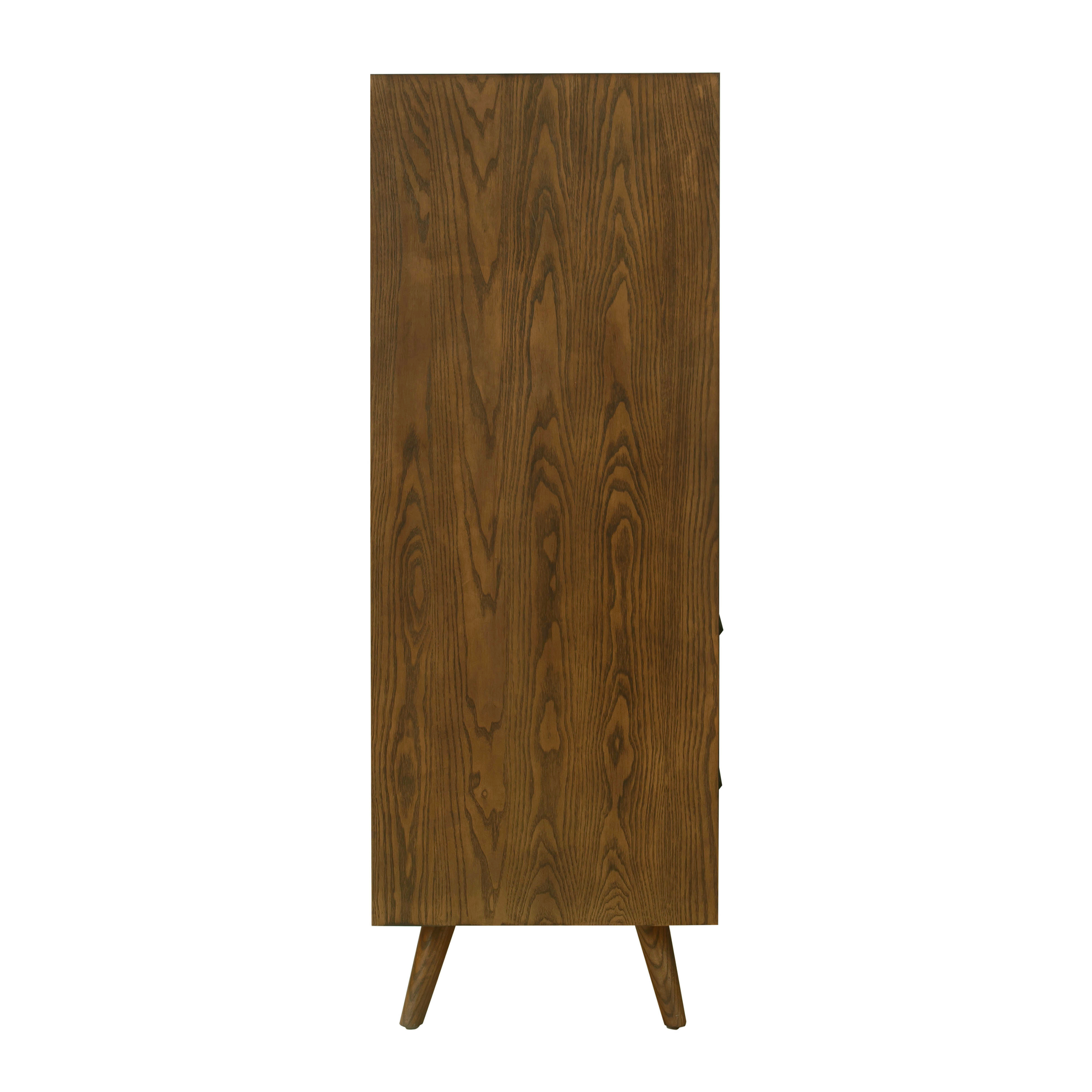 Emery 33" Walnut 5-Drawer Chest
