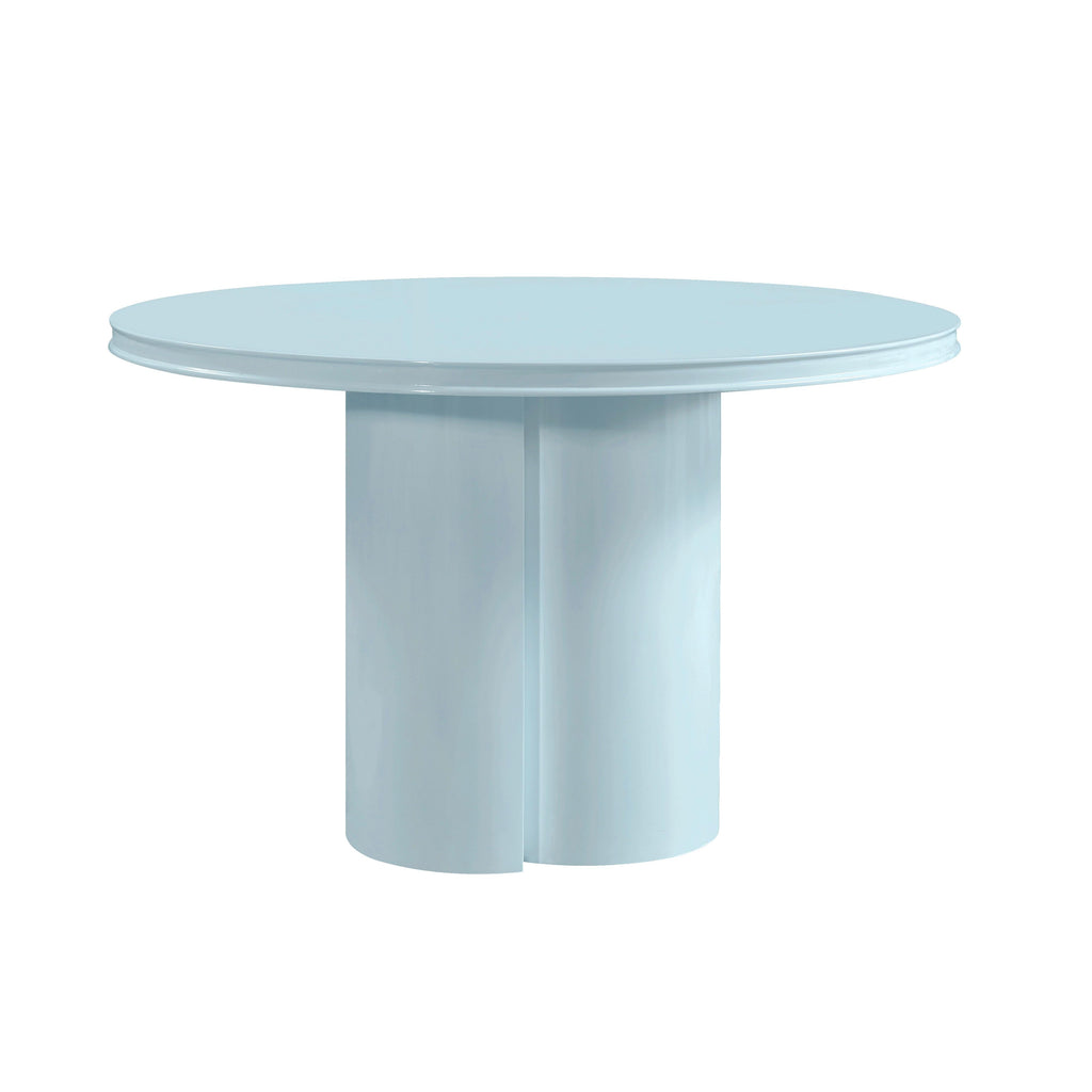 Elora 47" Lacquer Round Dining Table