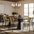 Nolan 98" Wood Rectangular Dining Table