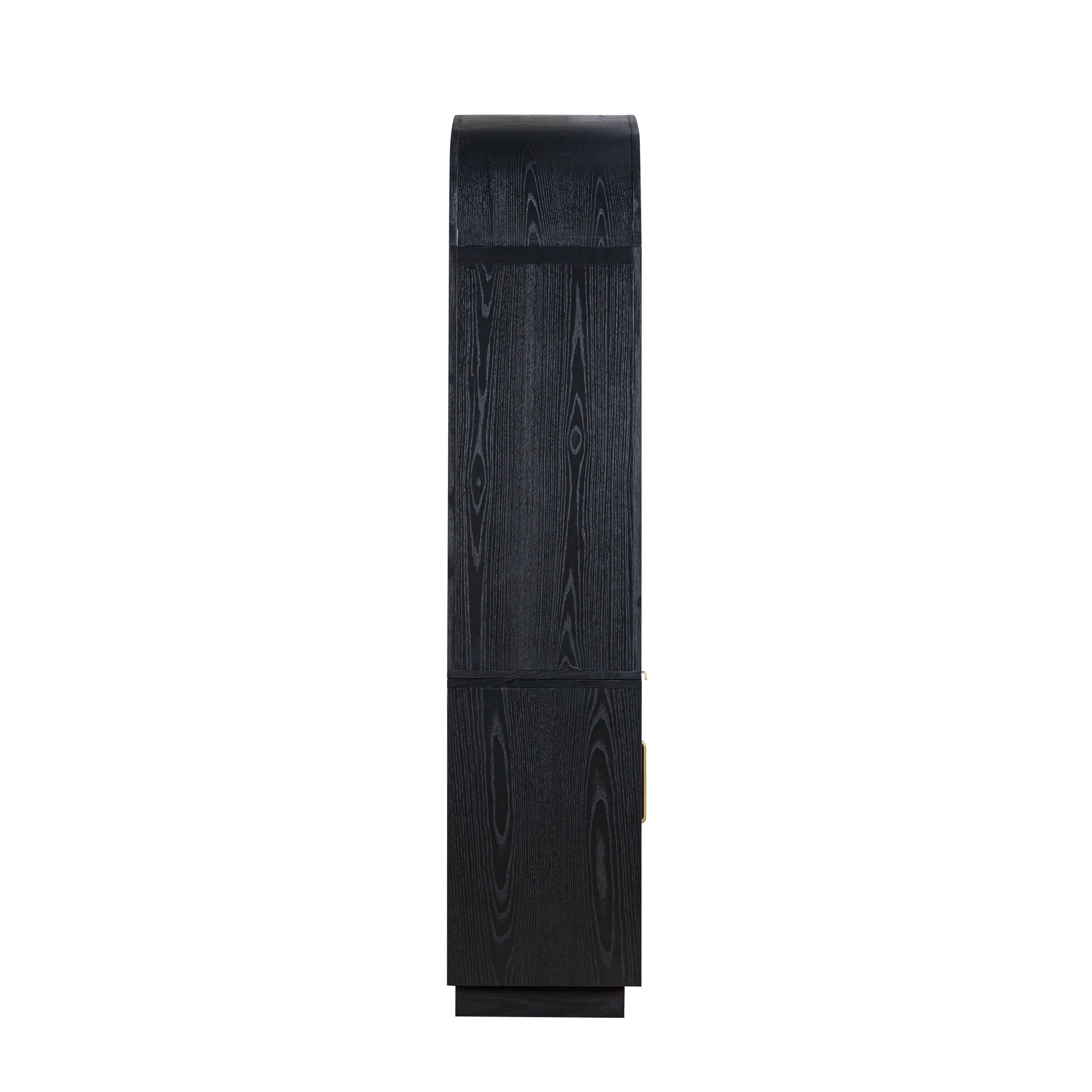 Marlow 77" Wood Entertainment Center