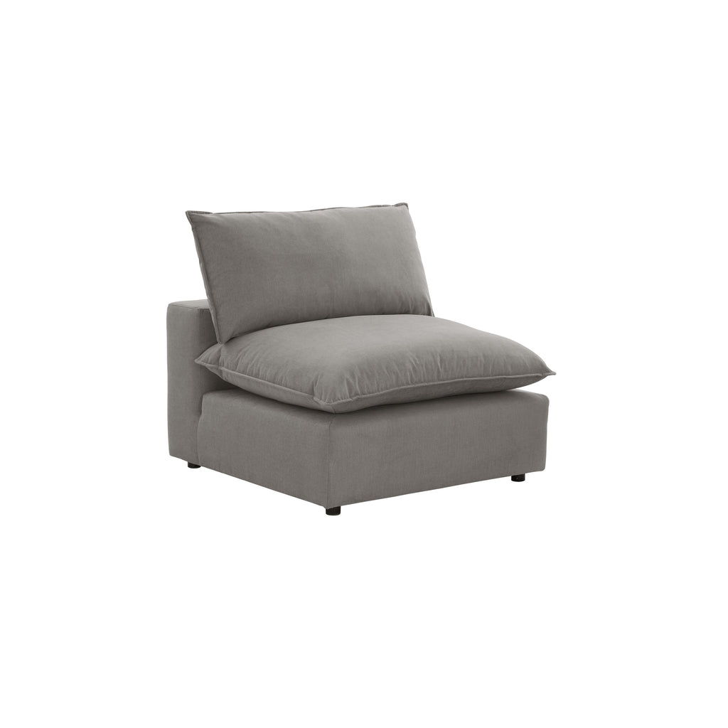 Cali Performance Fabric Modular Armless Chair