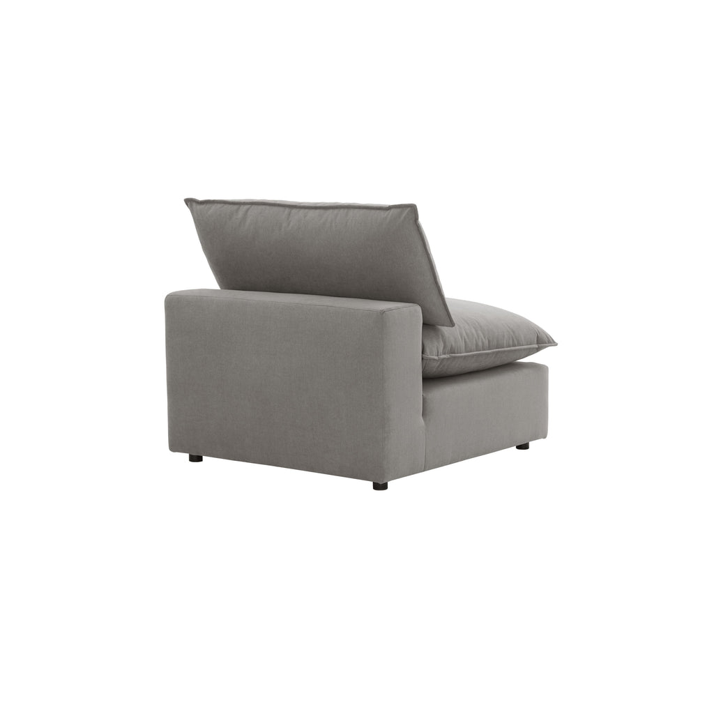 Cali Performance Fabric Modular Armless Chair