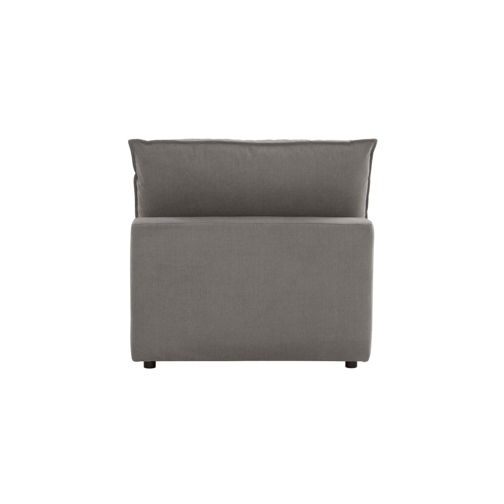 Cali Performance Fabric Modular Armless Chair