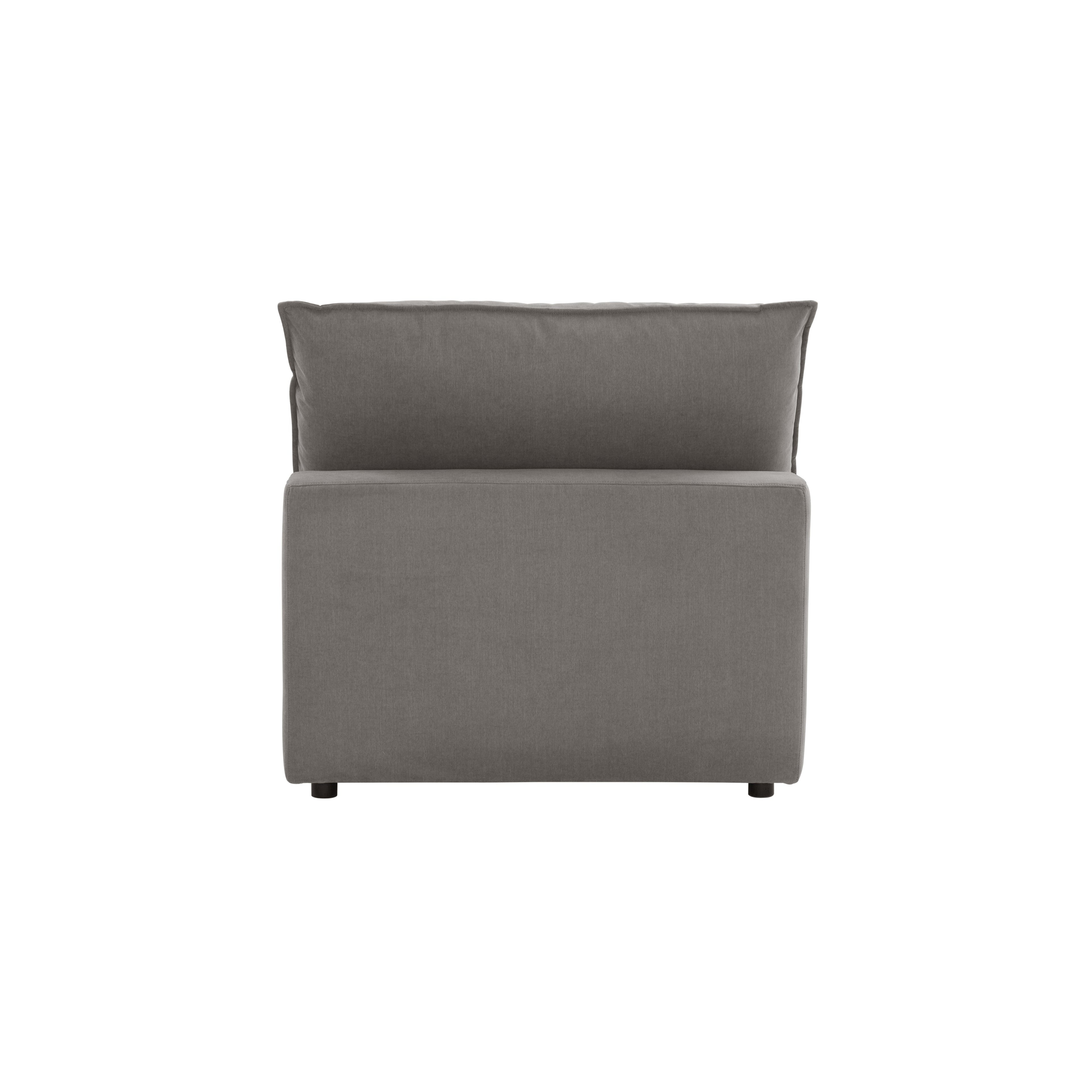 Cali Performance Fabric Modular Armless Chair