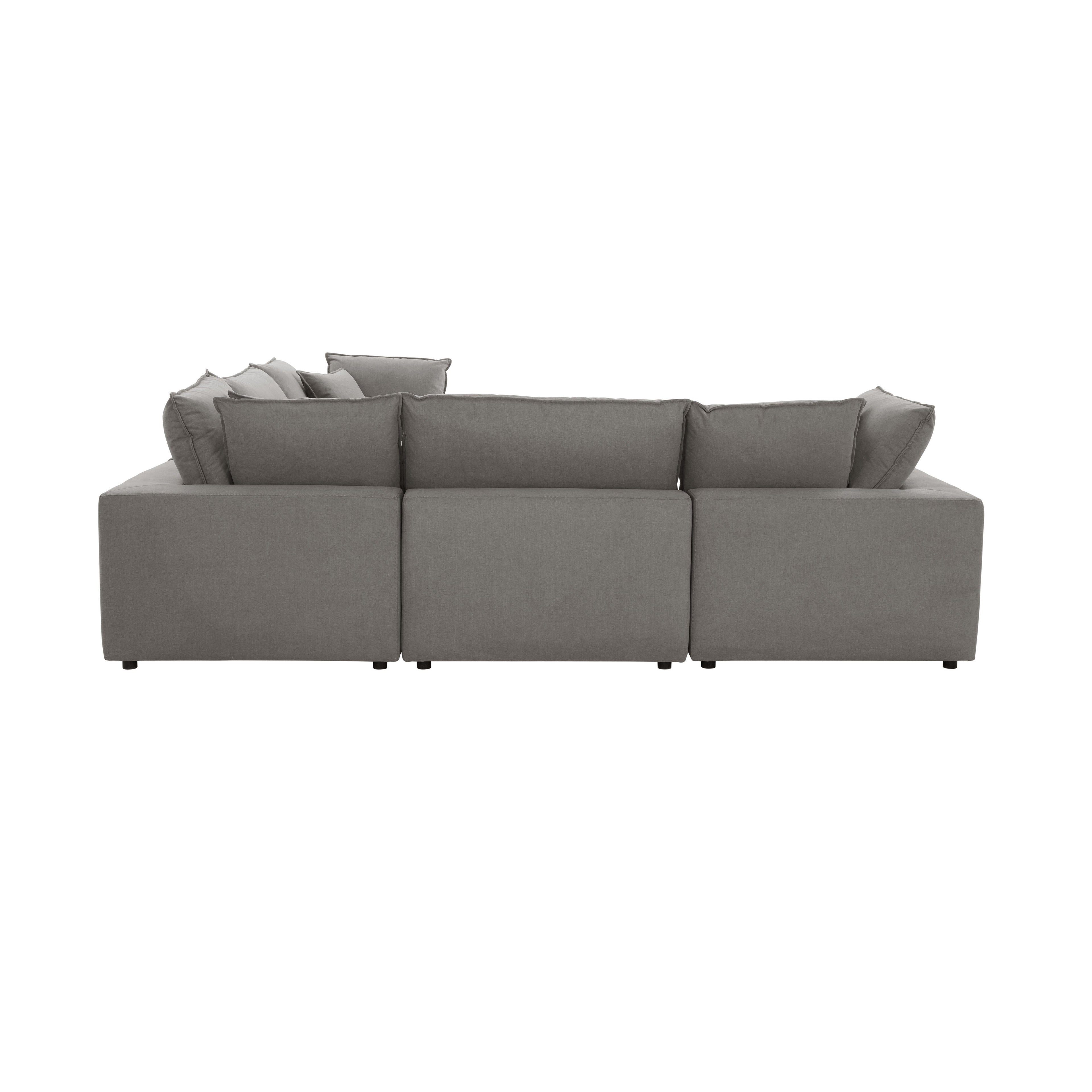 Cali 7-Piece Performance Fabric Modular Large Chaise Sectional