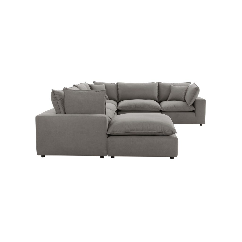 Cali 7-Piece Performance Fabric Modular Large Chaise Sectional