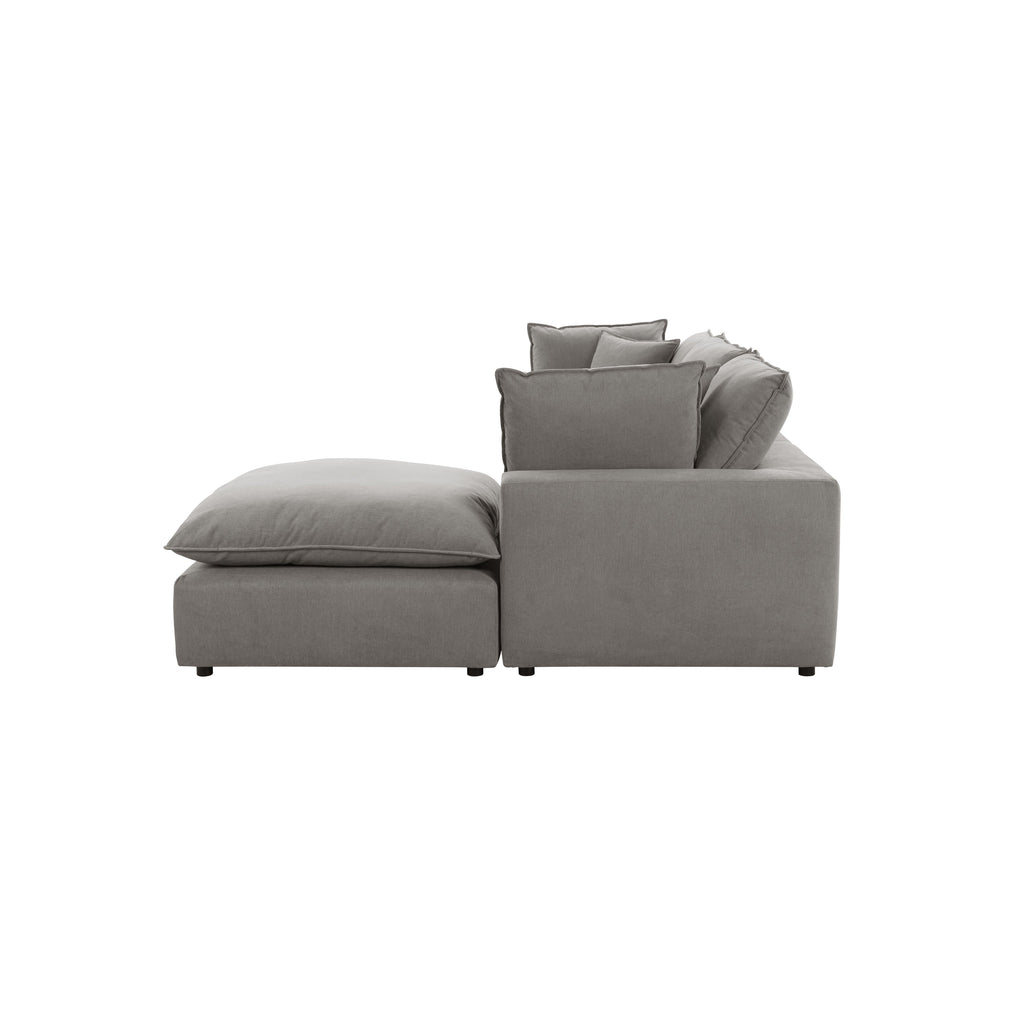 Cali 4-Piece Performance Fabric Modular Sectional