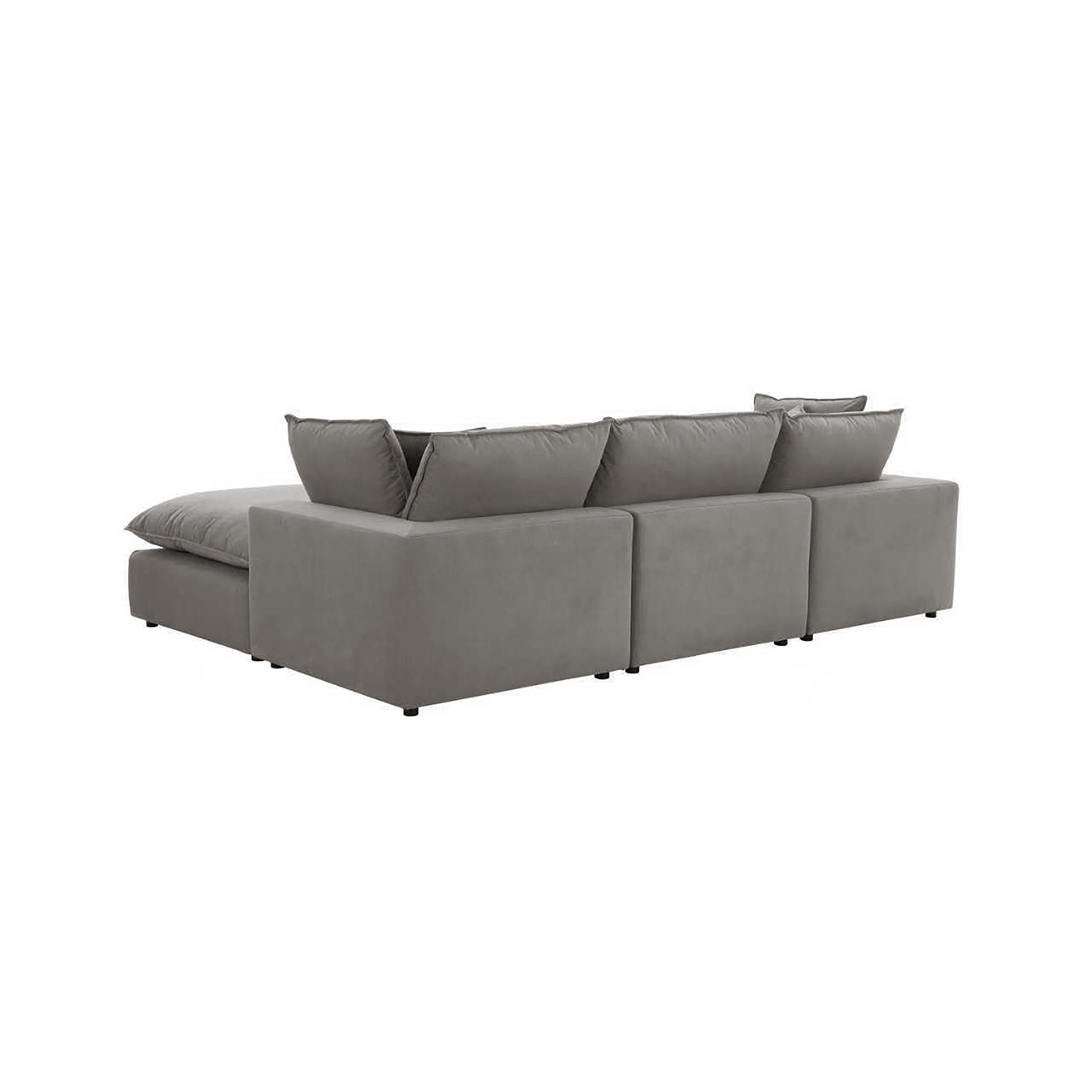 Cali 4-Piece Performance Fabric Modular Sectional