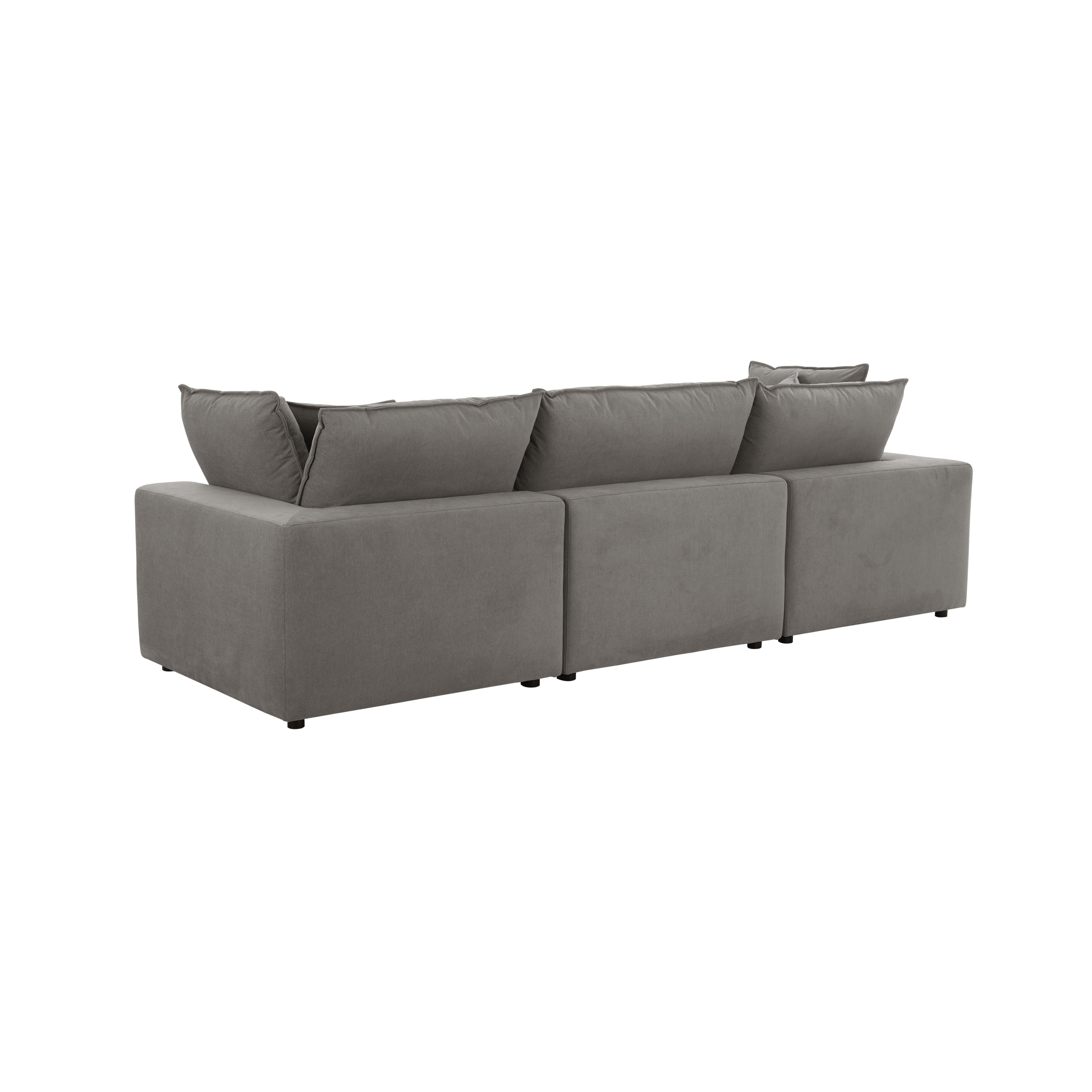 Cali 120" Performance Fabric Modular Sofa