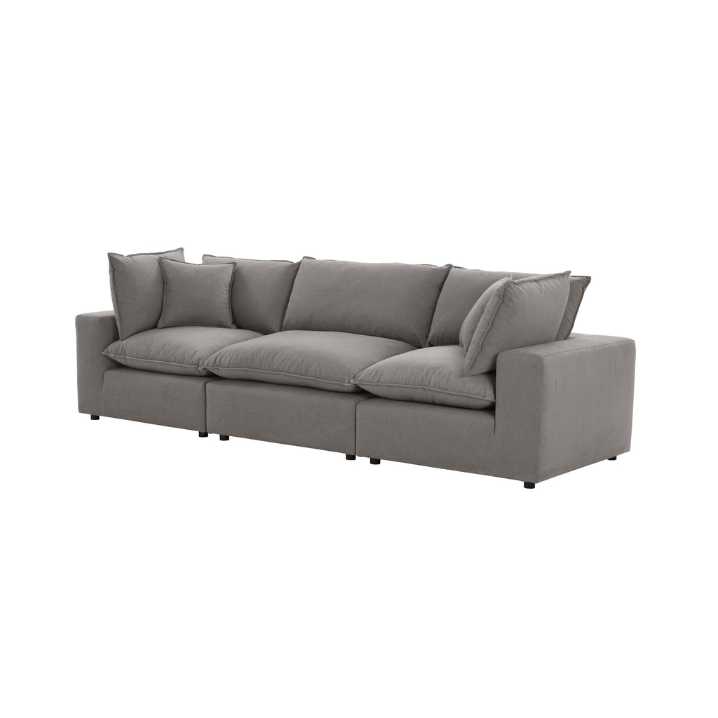 Cali 120" Performance Fabric Modular Sofa