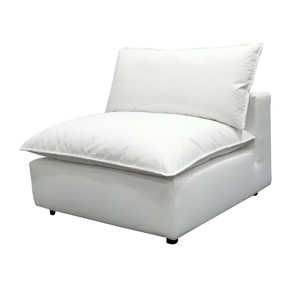 Cali Performance Fabric Modular Armless Chair