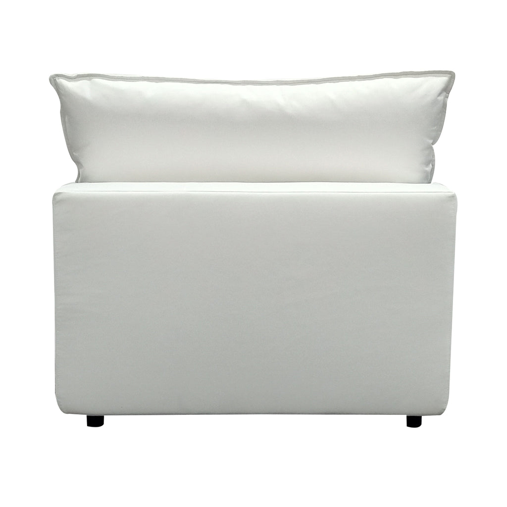 Cali Performance Fabric Modular Armless Chair