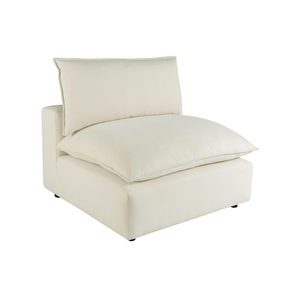 Cali Performance Fabric Modular Armless Chair