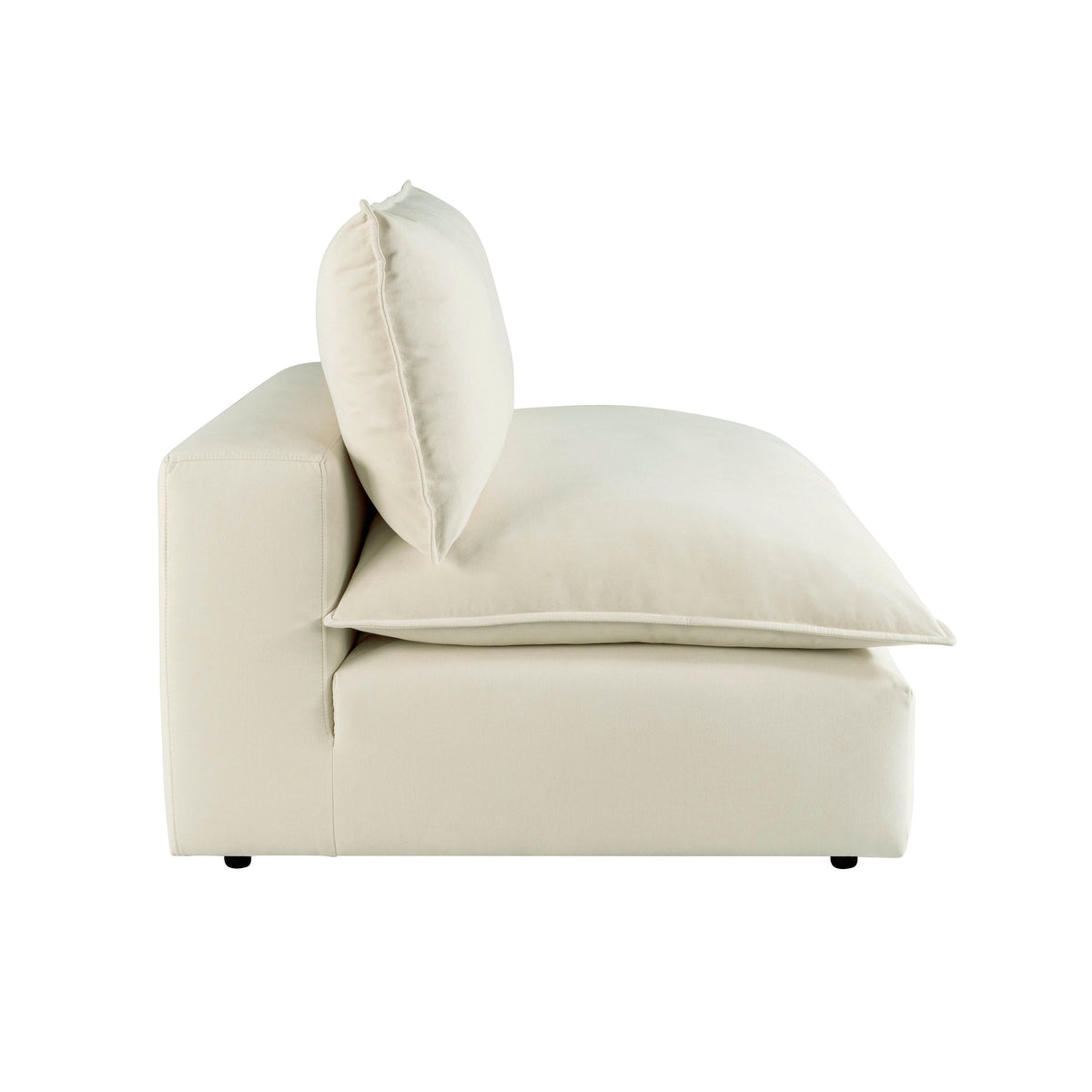 Cali Performance Fabric Modular Armless Chair