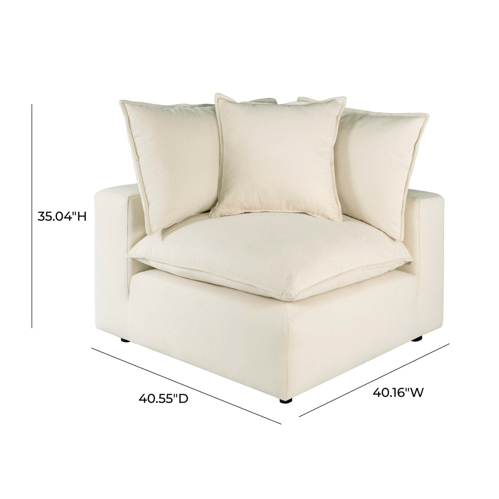 Cali Performance Fabric Modular Corner Chair