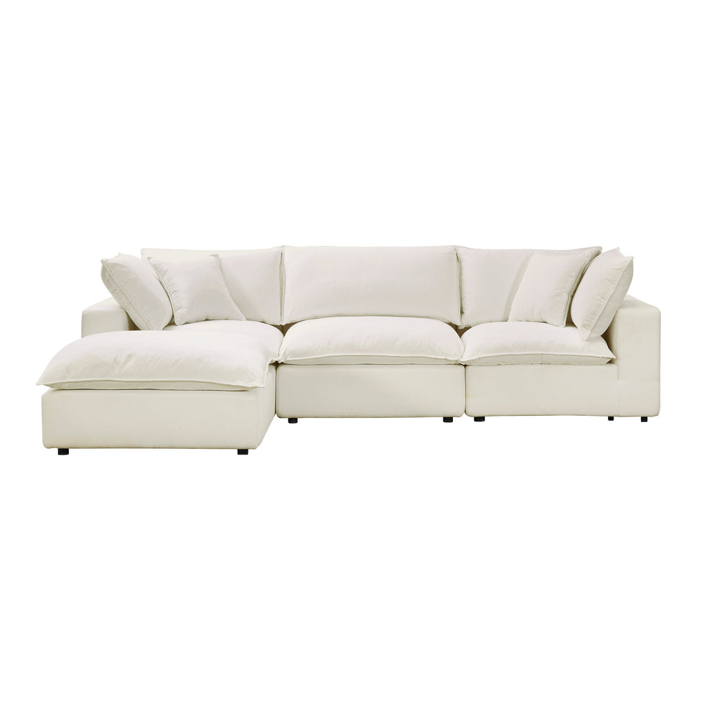 Cali 4-Piece Performance Fabric Modular Sectional