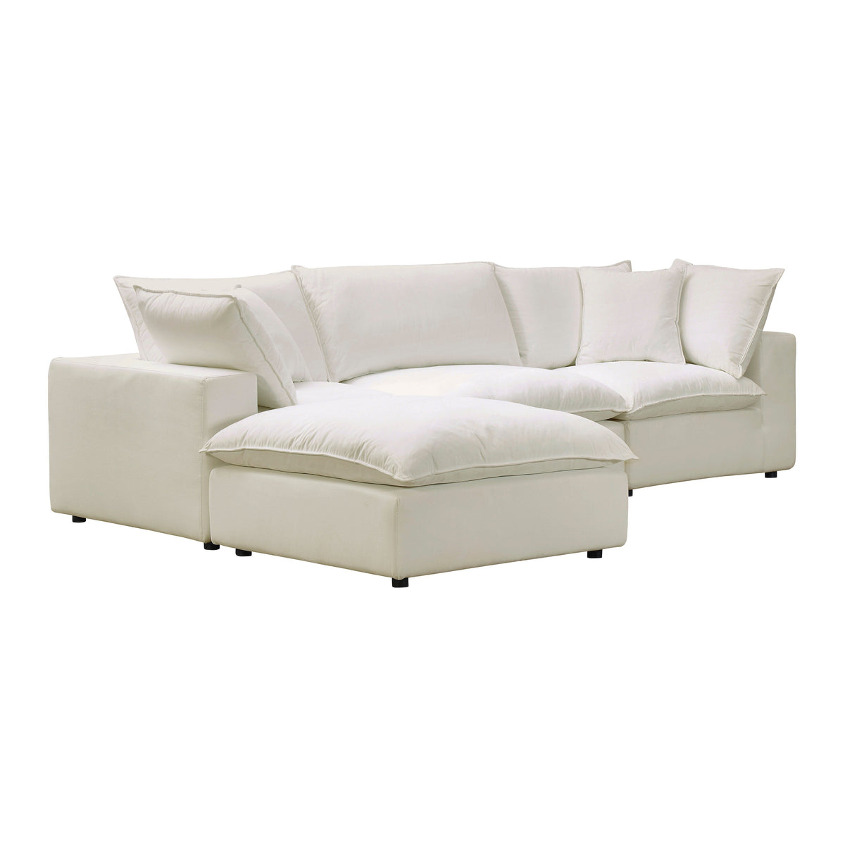 Cali Performance Fabric Ottoman