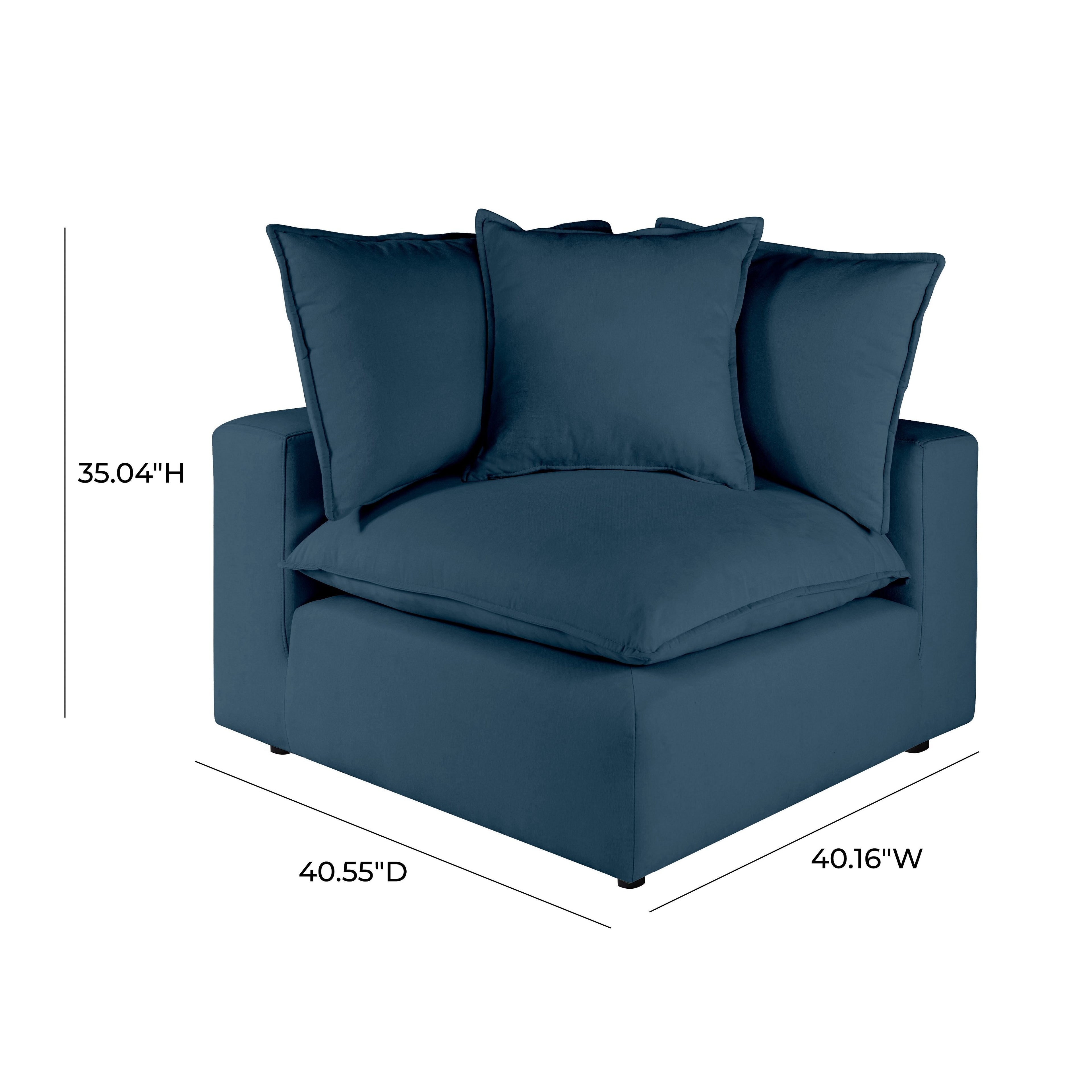 Cali Performance Fabric Modular Corner Chair