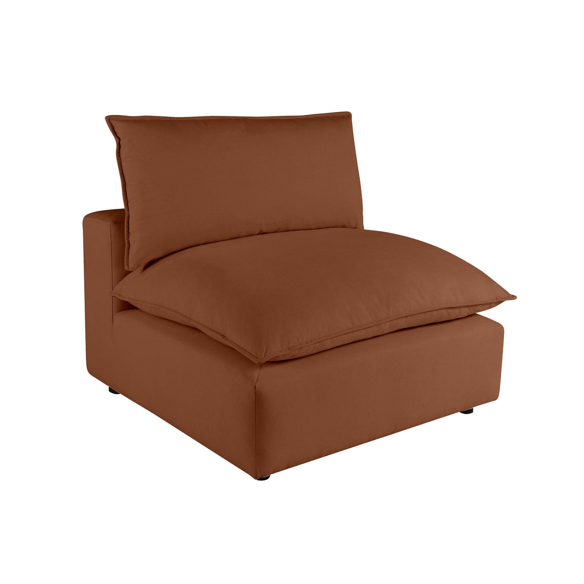 Cali Performance Fabric Modular Armless Chair