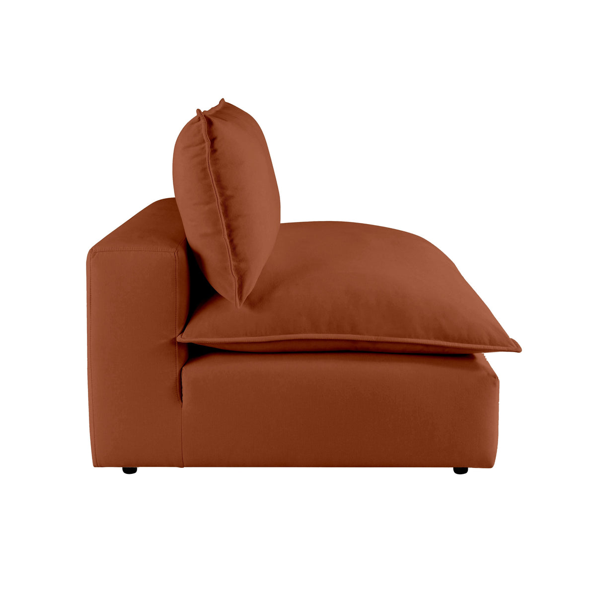 Cali Performance Fabric Modular Armless Chair