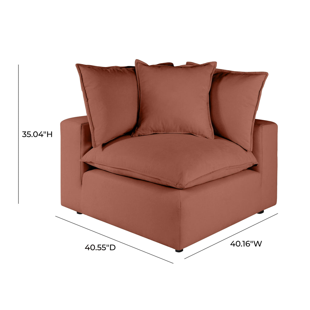 Cali Performance Fabric Modular Corner Chair