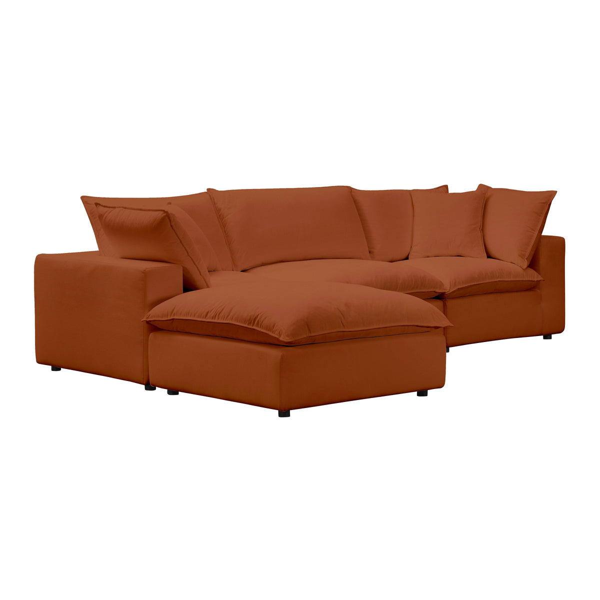 Cali Performance Fabric Ottoman