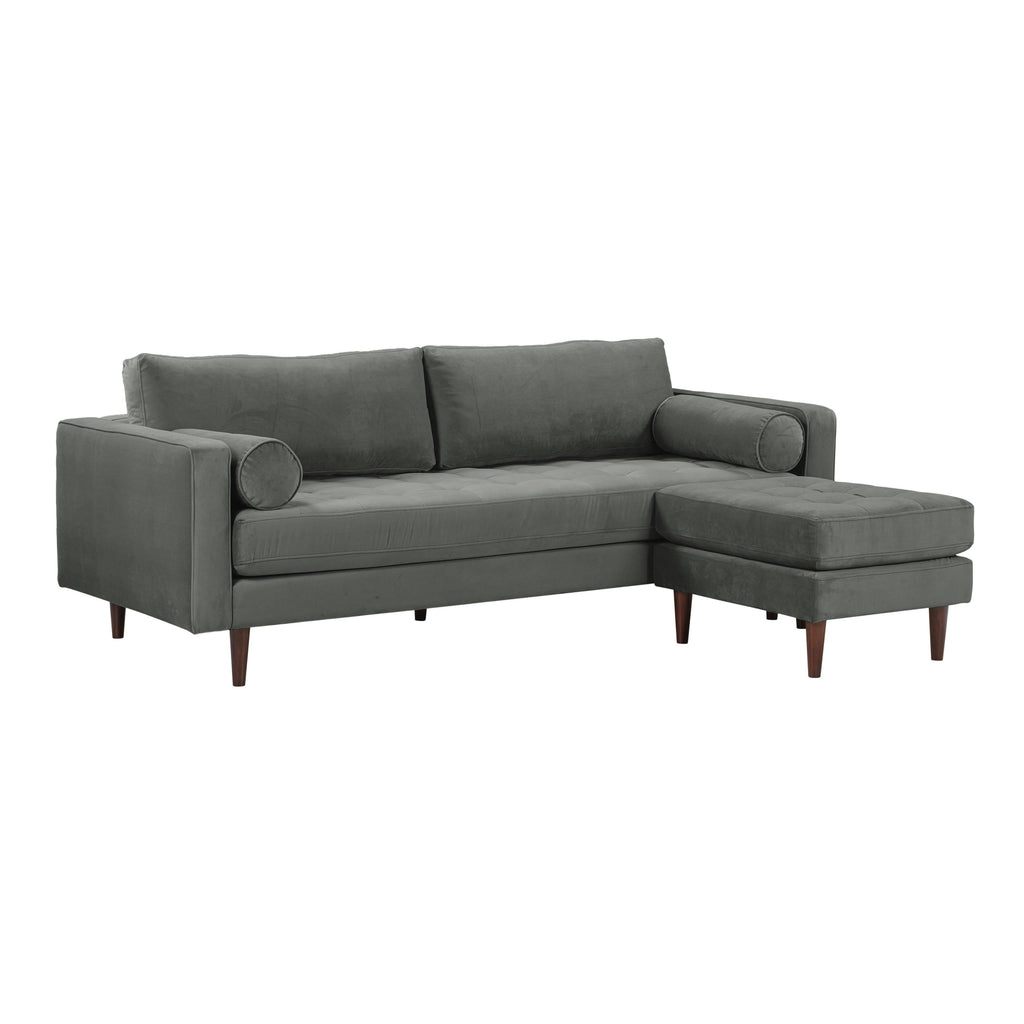 Cave 2-Piece Performance Velvet Sectional